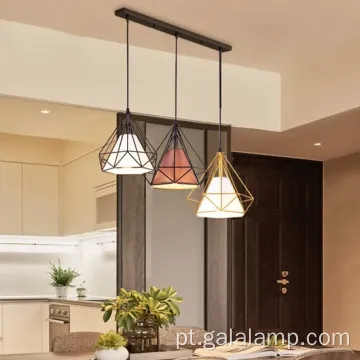 Candeleiro LED moderno para restaurantes e cafés elegantes